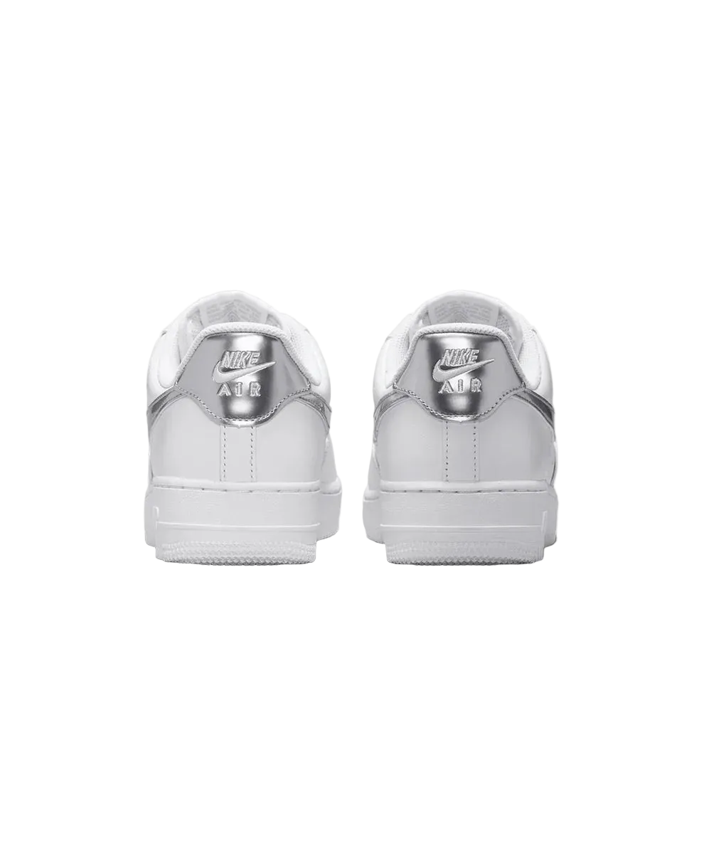 NIKE AIR FORCE 1 '07 SE (WHITE/METALLIC SILVER)