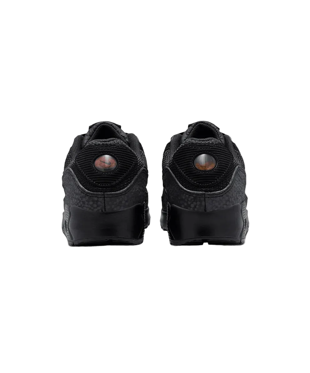 NIKE AIR MAX 90 (BLACK-DK SMOKE GREY-OLD ROYAL)