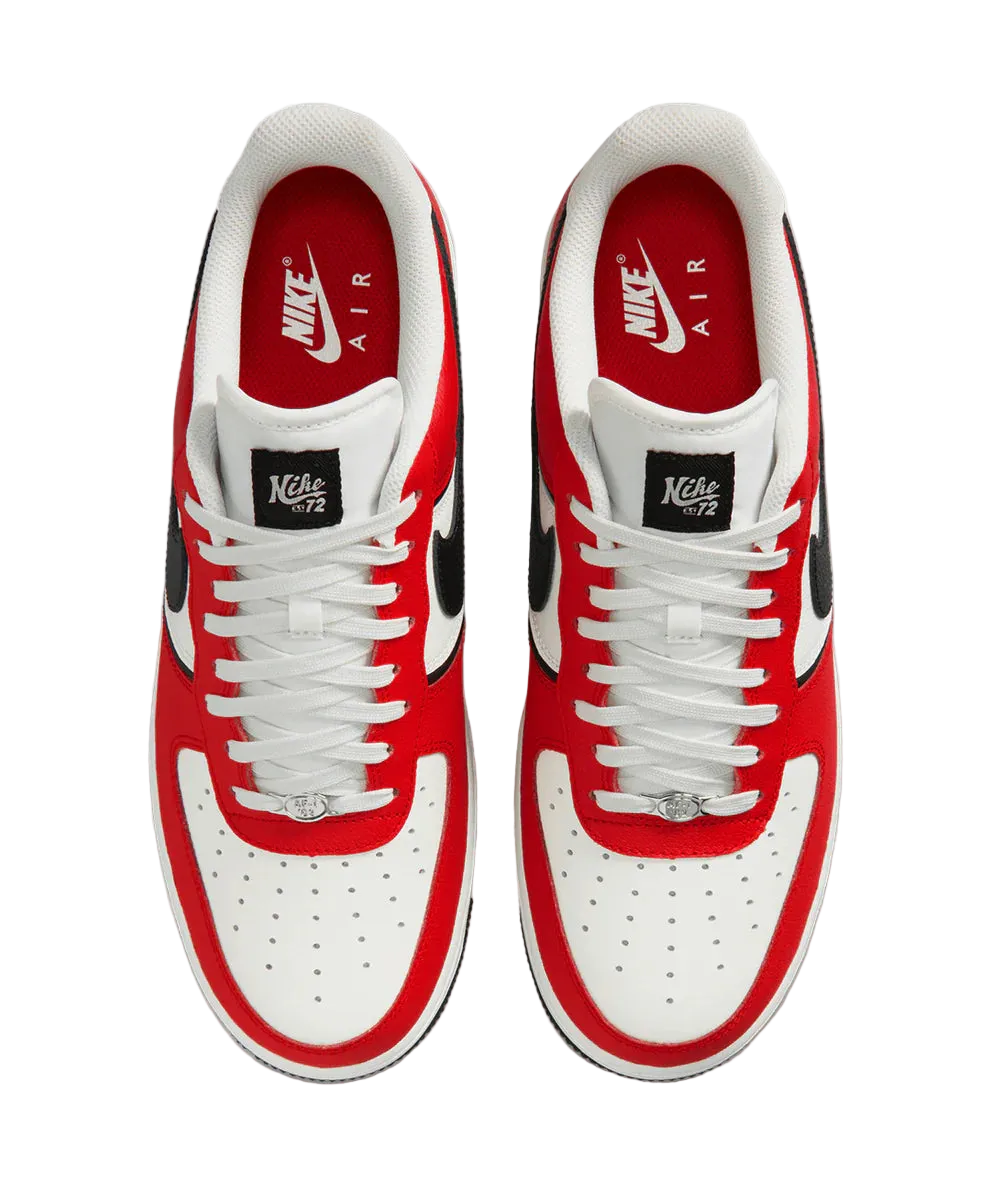 NIKE AIR FORCE 1 '07 LV8 (UNIVERSITY RED)
