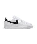 NIKE AIR FORCE 1 '07 SE (WHITE/BLACK-METALLIC SILVER)