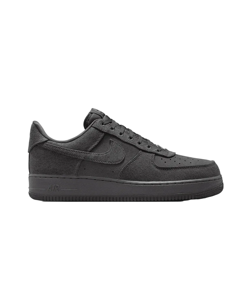 NIKE AIR FORCE 1 '07 LV8 "DENIM" (ANTHRACITE-MEDIUM ASH )