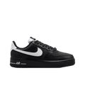 NIKE AIR FORCE 1 '07 SE (BLACK/WHITE-METALLIC SILVER)