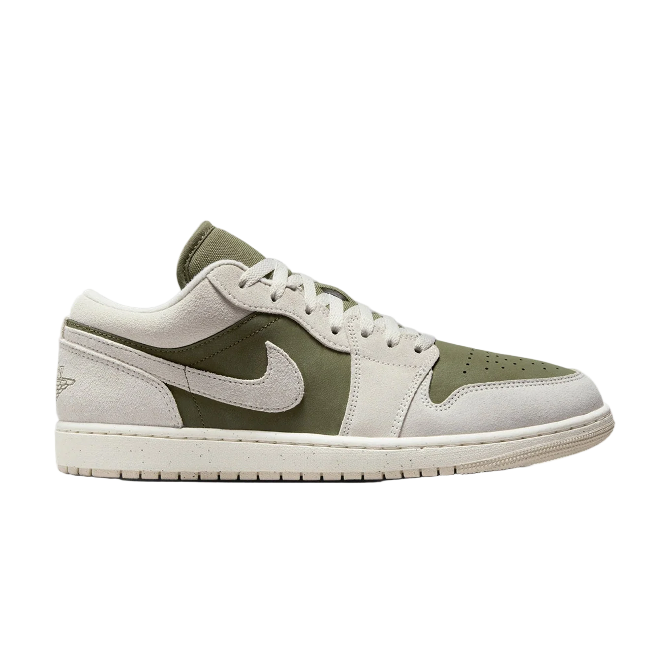 Air Jordan 1 Low SE Medium Olive Sail