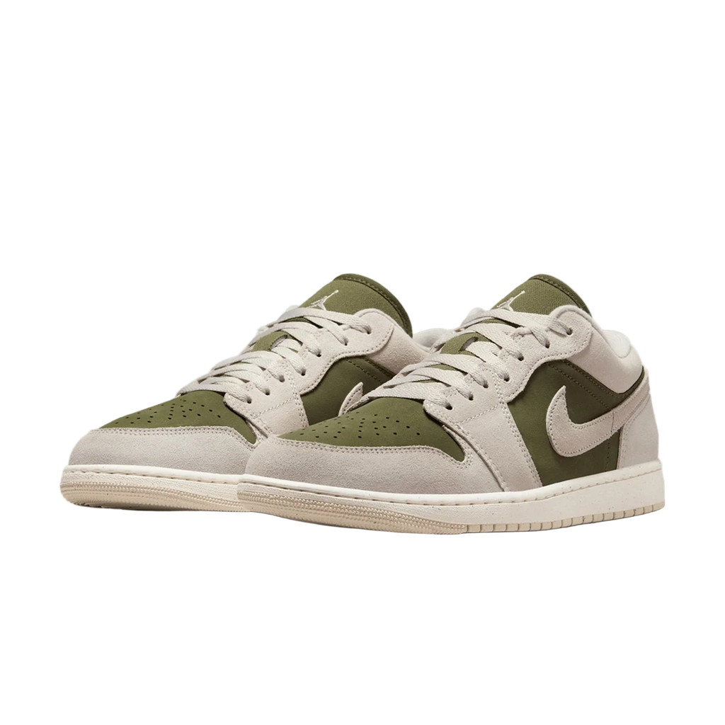 Air Jordan 1 Low SE Medium Olive Sail