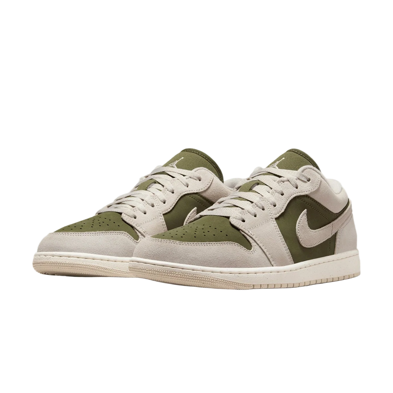 Air Jordan 1 Low SE Medium Olive Sail