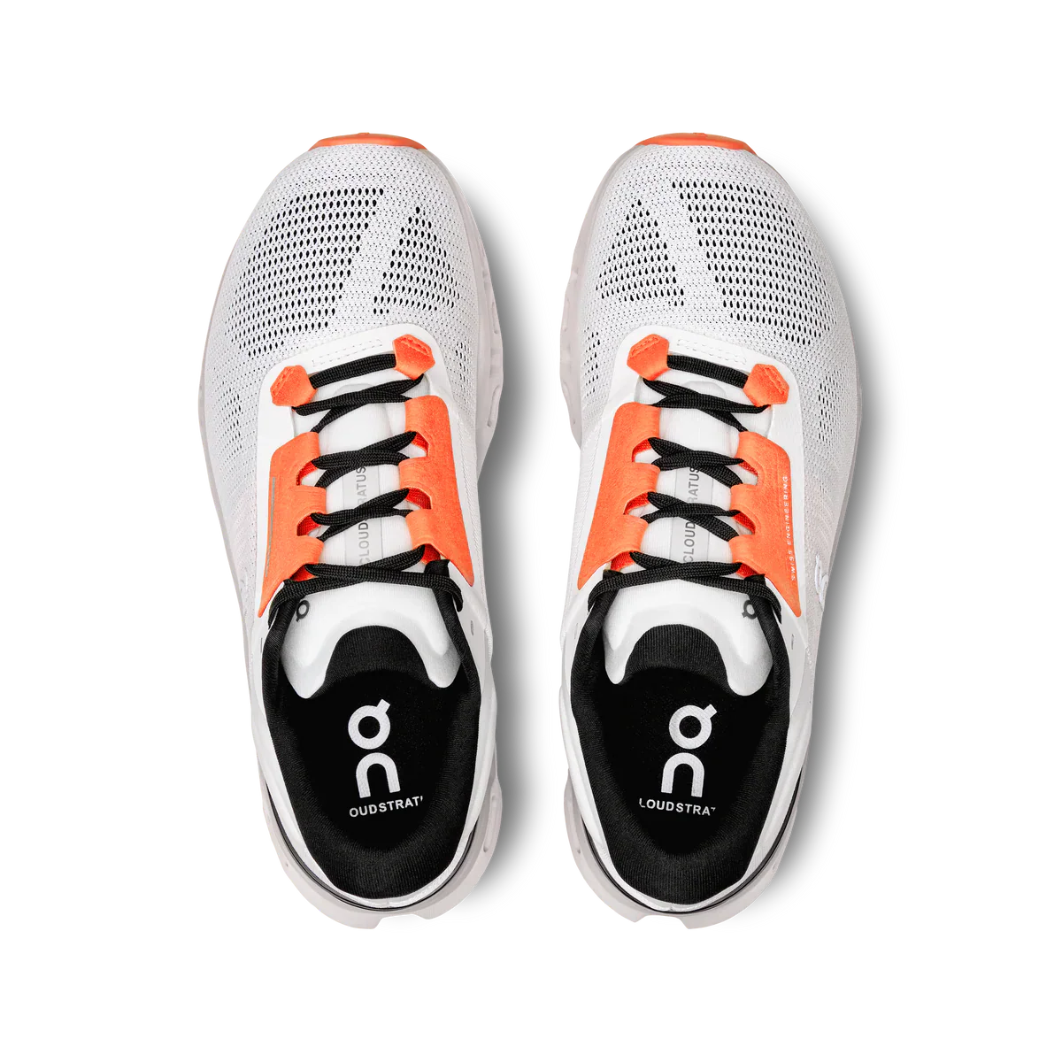 On CloudStratus 3 Undyed White Sand Orange (Women's)