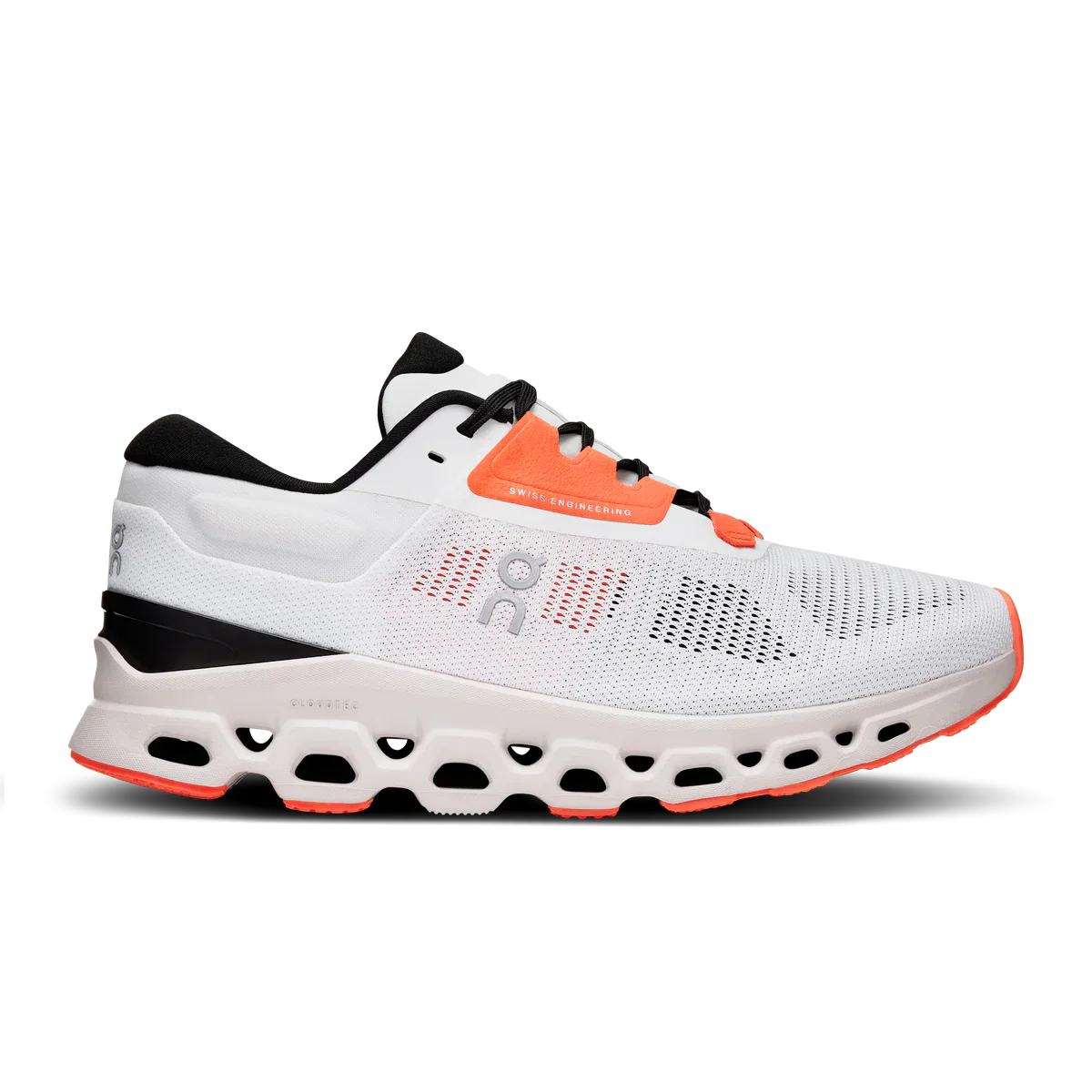 On CloudStratus 3 Undyed White Sand Orange (Women's)